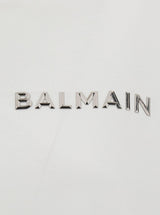 Balmain Laminated Cropped T-shirt - Women - Piano Luigi