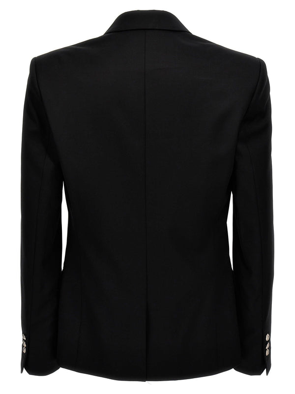 Balmain Logo Button Blazer - Men - Piano Luigi