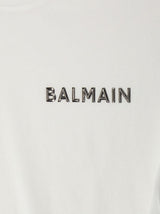 Balmain Logo Cropped T-shirt - Women - Piano Luigi