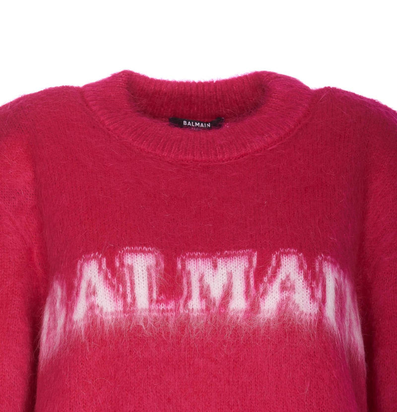 Balmain Logo Sweater - Women - Piano Luigi