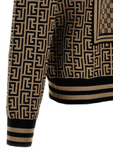 Balmain mini Monogram Sweater - Men - Piano Luigi