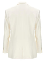 Balmain monogramma Double-breasted Blazer - Men - Piano Luigi