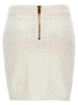 Balmain monogramma Skirt - Women - Piano Luigi