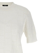 Balmain monogramma Sweater - Women - Piano Luigi