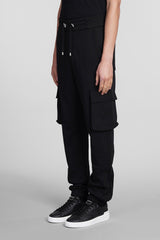 Balmain Pants In Black Cotton - Men - Piano Luigi