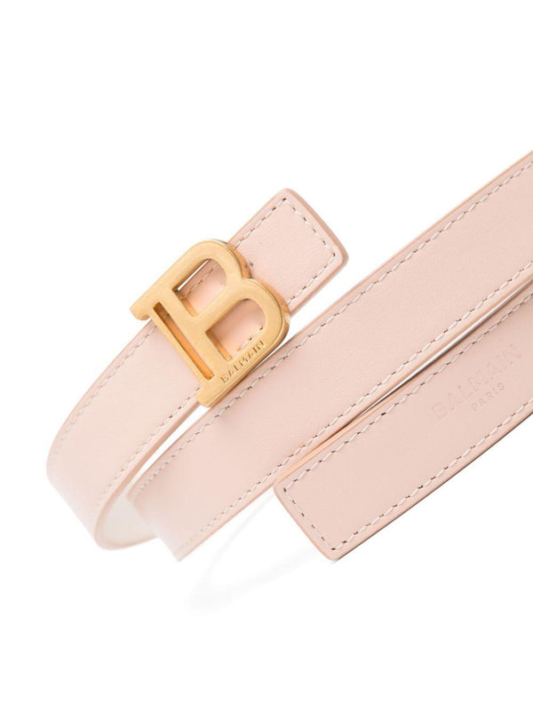 Balmain Reversible Calfskin 2cm Belt - Women - Piano Luigi