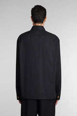 Balmain Shirt In Black Cotton - Men - Piano Luigi