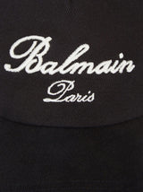 Balmain Signature Cotton Cap - Men - Piano Luigi