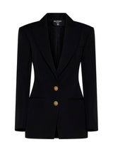 Balmain Single Breasted Sleeved Blazer - Women - Piano Luigi