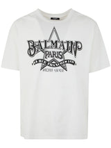 Balmain Star Print T-shirt Straight Fit - Men - Piano Luigi
