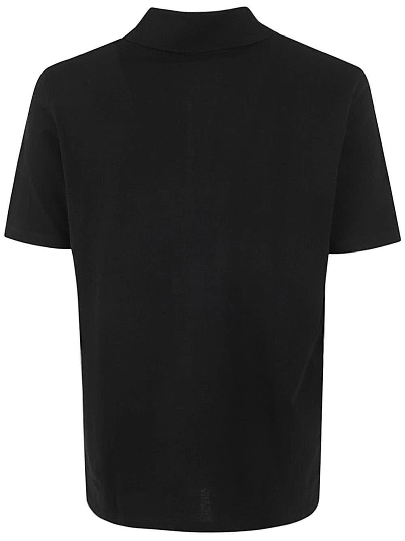 Balmain Stitch Collar Polo Straight Fit - Men - Piano Luigi