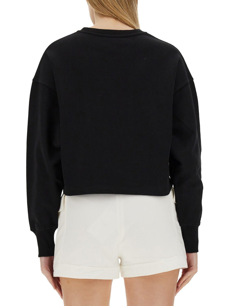 Balmain Sweatshirt With Logo - Women - Piano Luigi