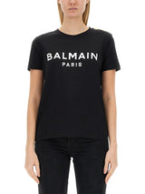 Balmain T-shirt Con Stampa Logo - Women - Piano Luigi