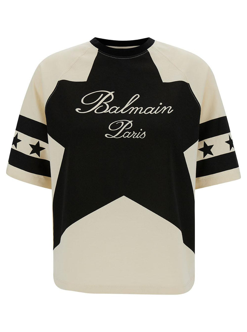 Balmain T-shirt Stars - Women - Piano Luigi