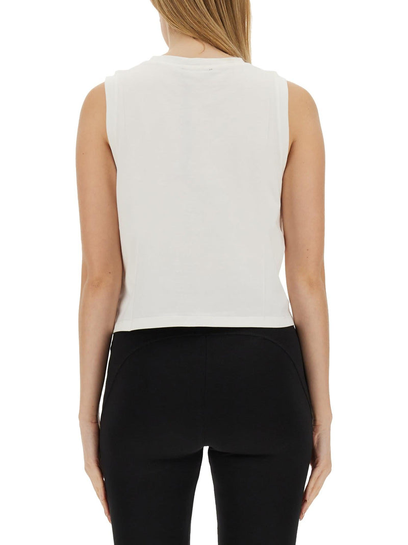 Balmain Tank Top With Logo - Women - Piano Luigi