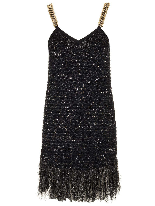 Balmain Tweed Mini Dress - Women - Piano Luigi