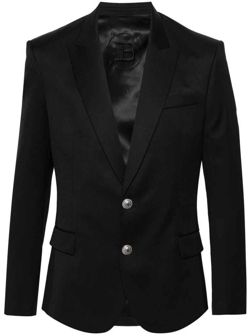 Balmain Wool 2 Btn Jacket - Men - Piano Luigi