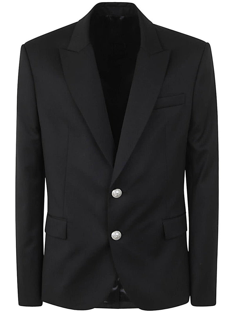 Balmain Wool 2 Btn Jacket - Men - Piano Luigi