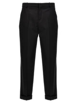 Balmain Wool Tailored Trousers - Men - Piano Luigi