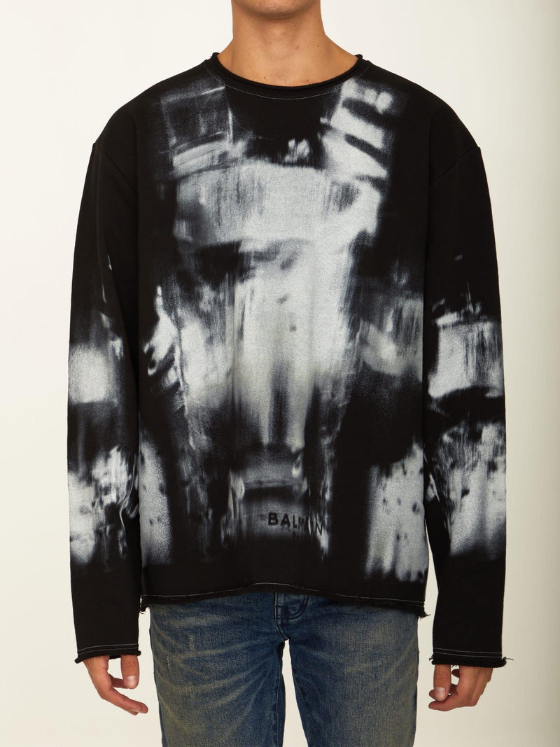 Balmain X-ray Print Sweatshirt - Men - Piano Luigi