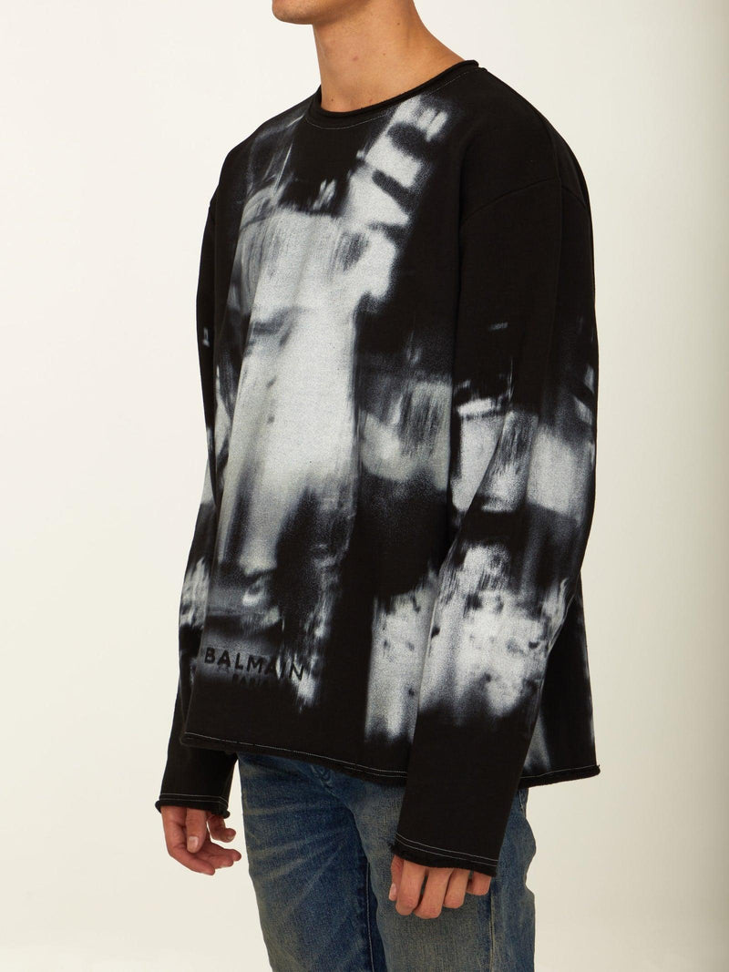 Balmain X-ray Print Sweatshirt - Men - Piano Luigi