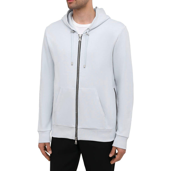 Balmain Zipped Logo Hoodie - Men - Piano Luigi