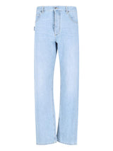 Bottega Veneta Straight Jeans - Women - Piano Luigi