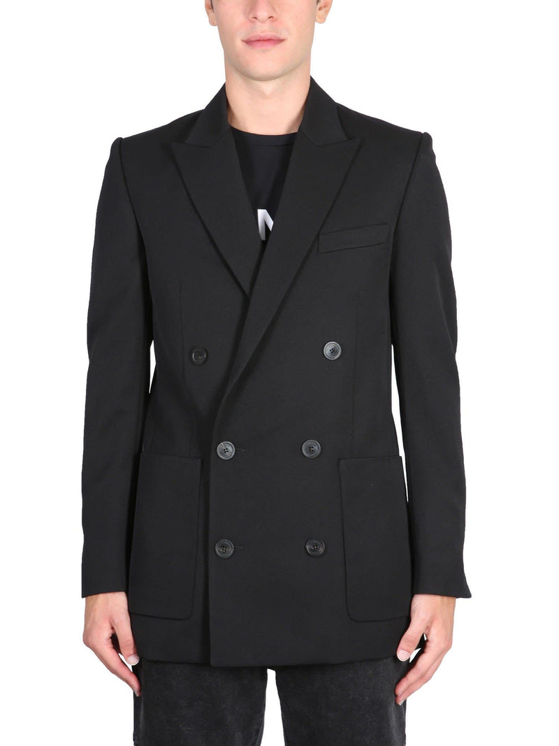 Balmain Double-breasted Jacket - Men - Piano Luigi