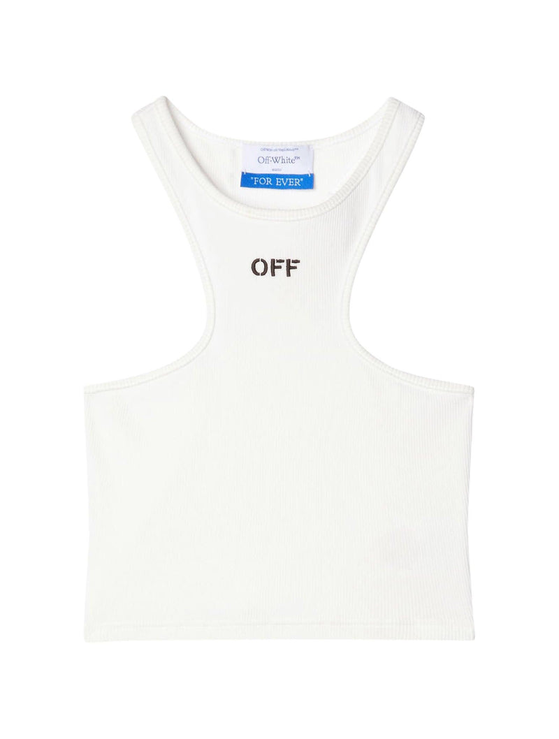 Off-White Off Stamp Rib Rowing Top - Women - Piano Luigi