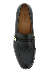 Gucci Black Leather Loafers - Men - Piano Luigi