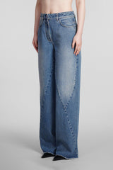 Givenchy Jeans In Blue Cotton - Women - Piano Luigi