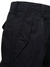 Tom Ford Black Straight Leg Cargo Pants In Cotton Man - Men - Piano Luigi