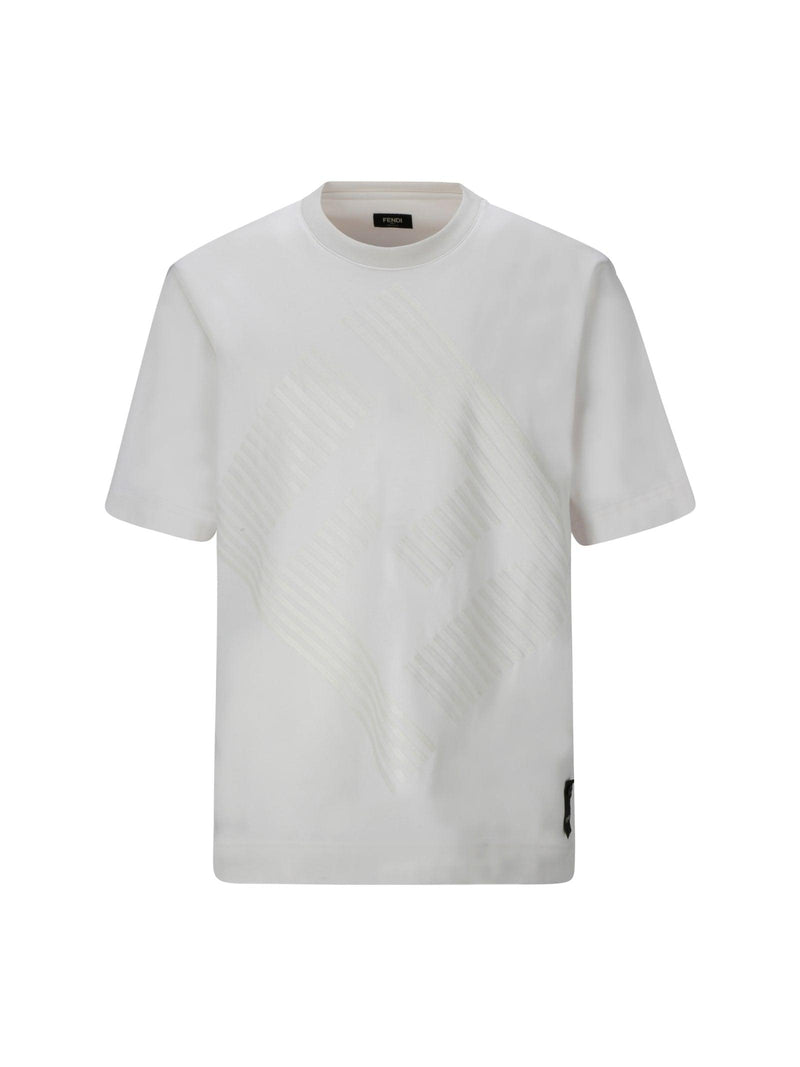 Fendi T-shirt With Logo - Men - Piano Luigi