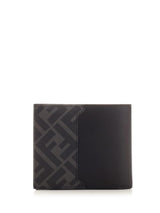 Fendi Ff Squared Bifold Wallet - Men - Piano Luigi