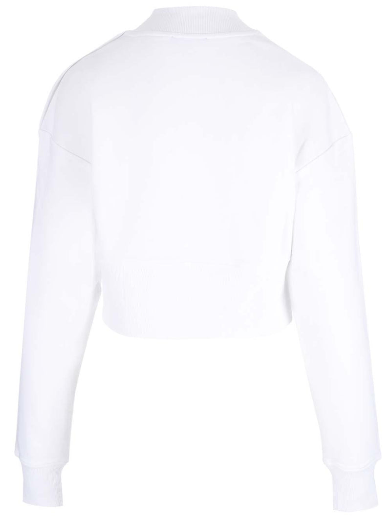 Balmain Cropped Sweatshirt - Women - Piano Luigi