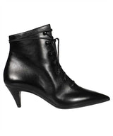 Saint Laurent Leather Ankle Boots - Women - Piano Luigi