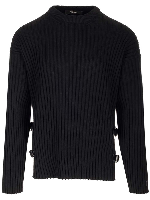 Versace Sweater With Side Buckles - Men - Piano Luigi