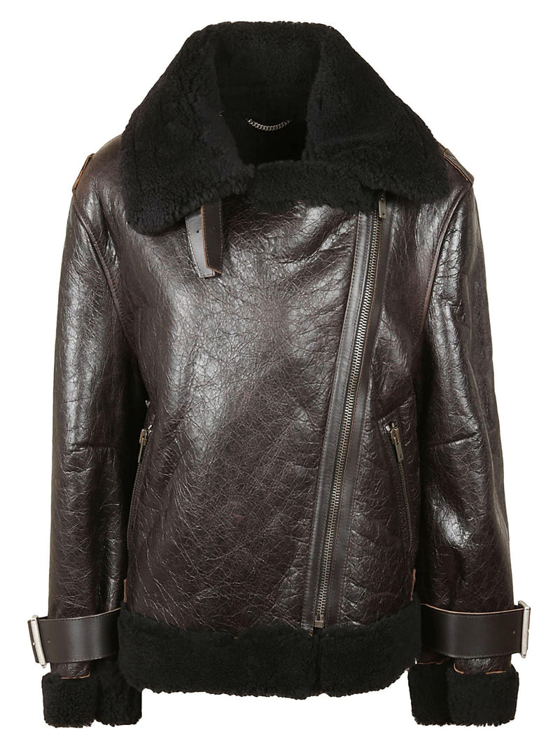 Golden Goose Sheepskin Fosca Jacket - Women - Piano Luigi