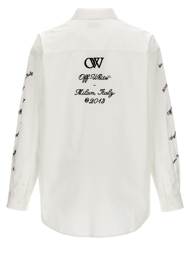 Off-White 23 Logo Heavycoat Shirt - Men - Piano Luigi