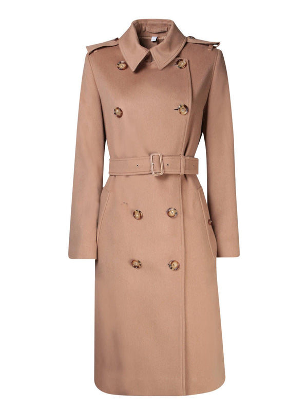 Burberry Kensington Trench Coat In Cashmere - Women - Piano Luigi