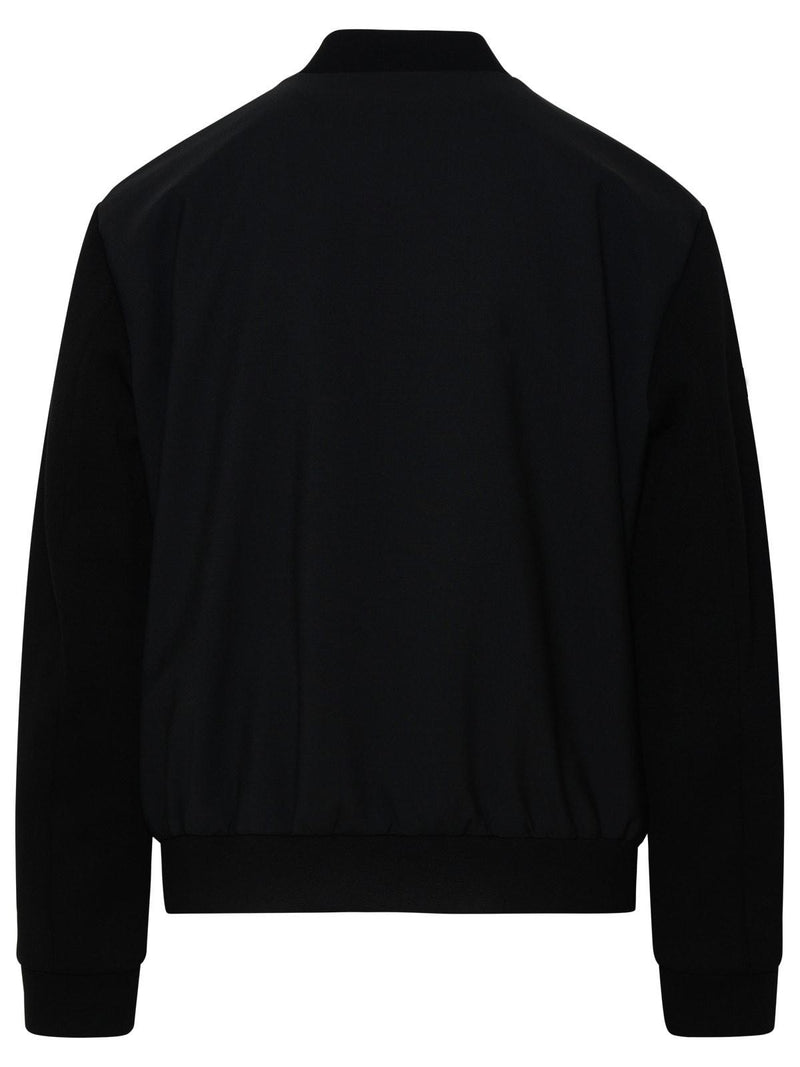 Dsquared2 Bomber Jacket In Black Wool - Men - Piano Luigi