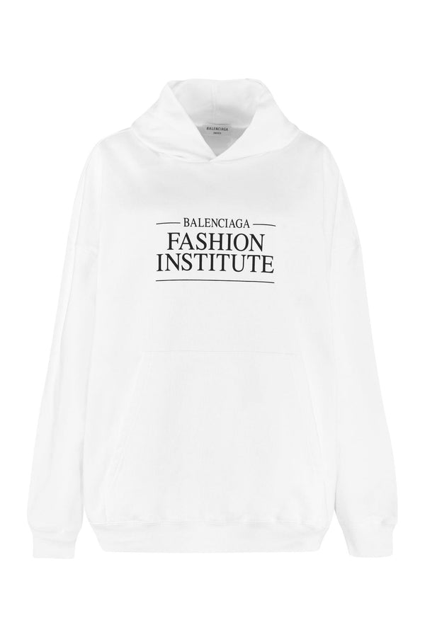 Balenciaga Cotton Hoodie - Women - Piano Luigi