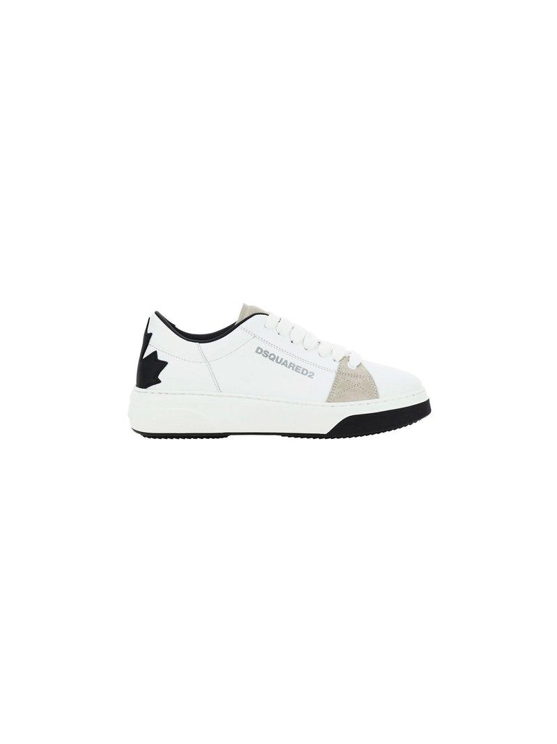 Dsquared2 White Leather Sneakers - Men