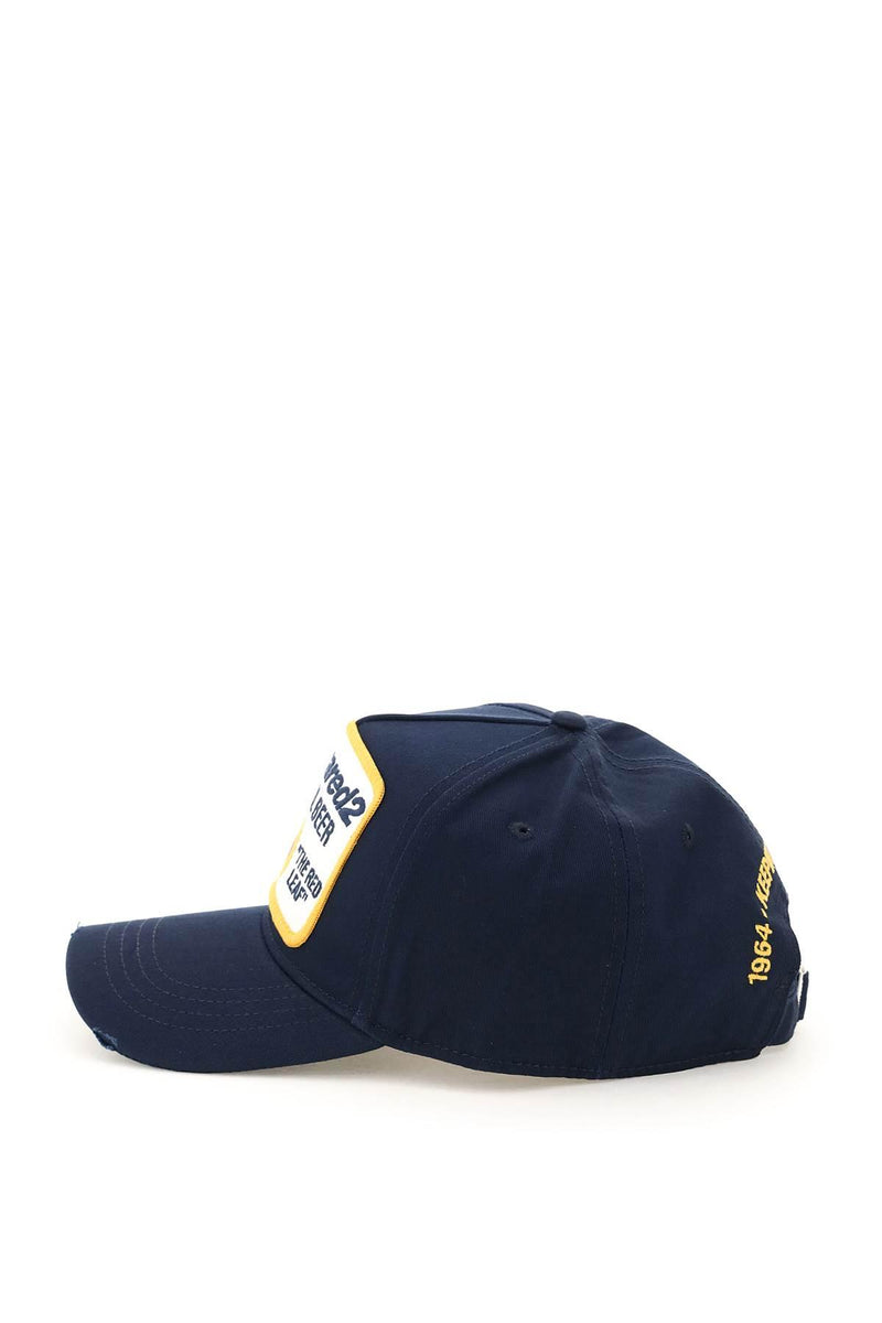 Baseball Hat With Logo Patch Dsquared2 - Men - Piano Luigi