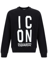 Dsquared2 Printed Cotton Sweatshirt - Men - Piano Luigi