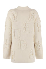 Bottega Veneta All-over Jacquard Knit Oversized Cardigan - Women - Piano Luigi