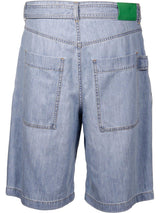 Bottega Veneta Belted Denim Shorts - Men - Piano Luigi