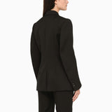 Bottega Veneta Black Wool Tuxedo Jacket - Women - Piano Luigi