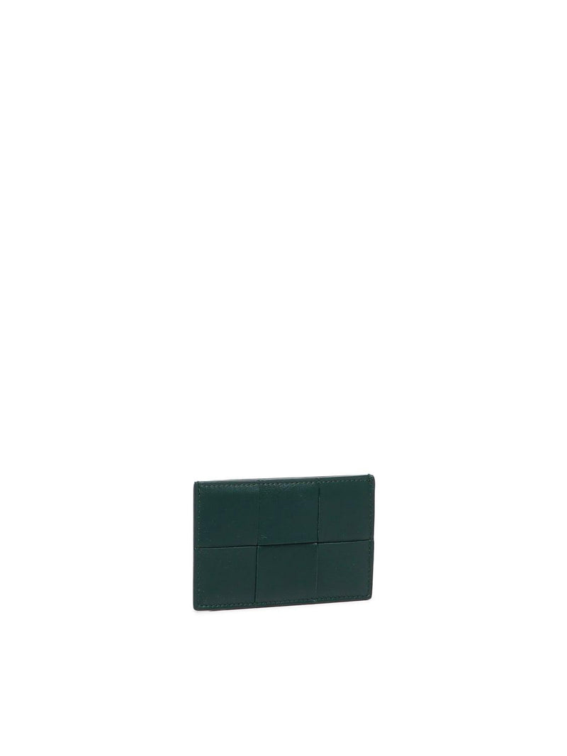 Bottega Veneta Card Holder In Maxi Intrecciato Calfskin - Women - Piano Luigi