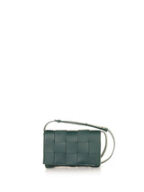 Bottega Veneta Casette Cross-body Leather Bag With Woven Pattern - Women - Piano Luigi